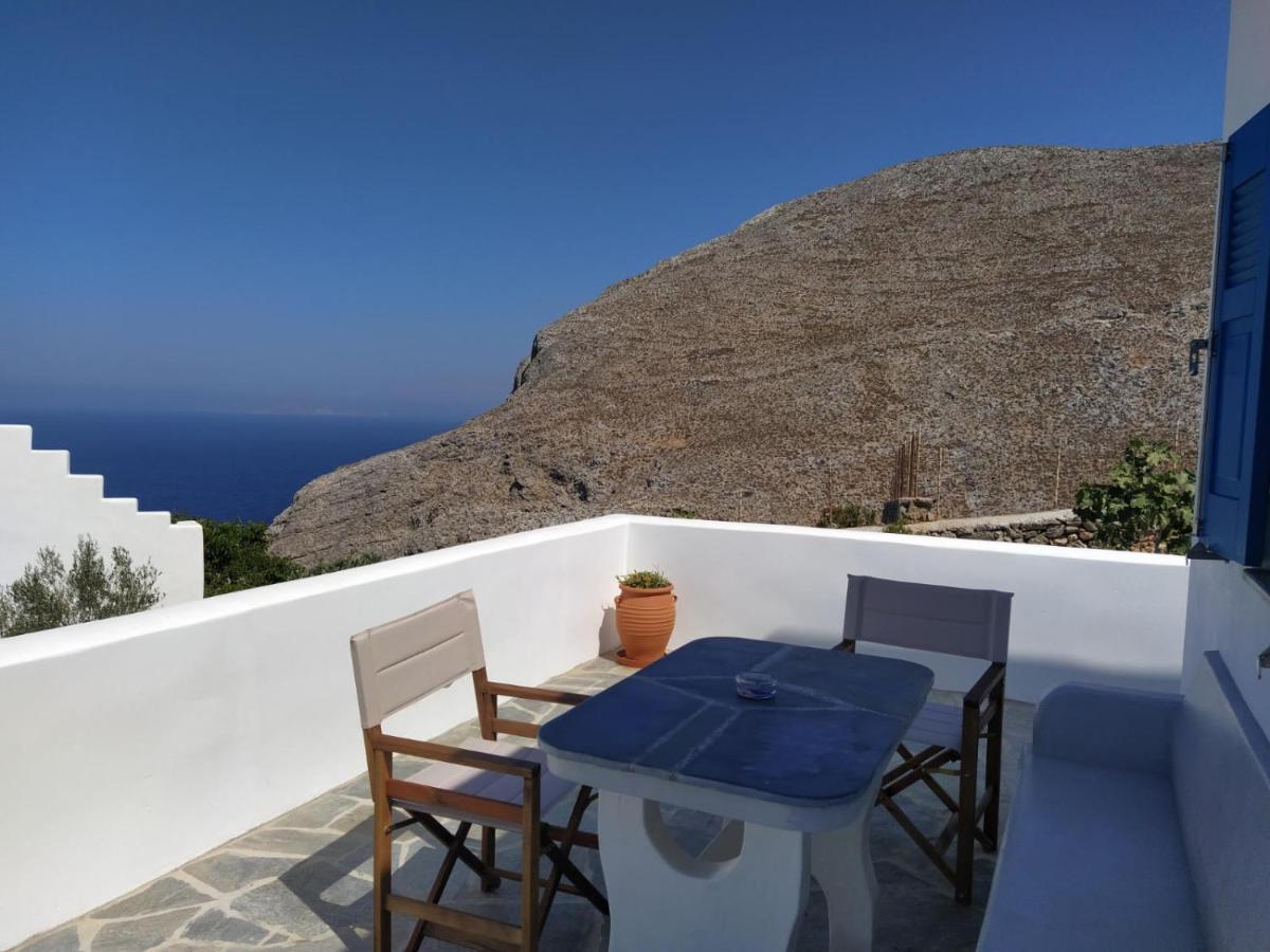 Cycladic Houses In Rural Surrounding Amorgos Exterior photo